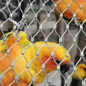 stainless steel ferrule mesh for parrots