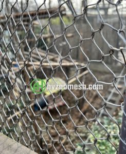 outdoor stainless steel wire cable woven mesh