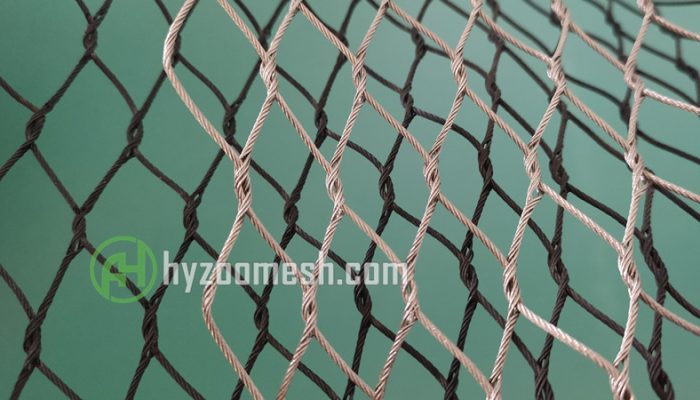 stainless steel wire cable woven mesh, stainless steel cable mesh